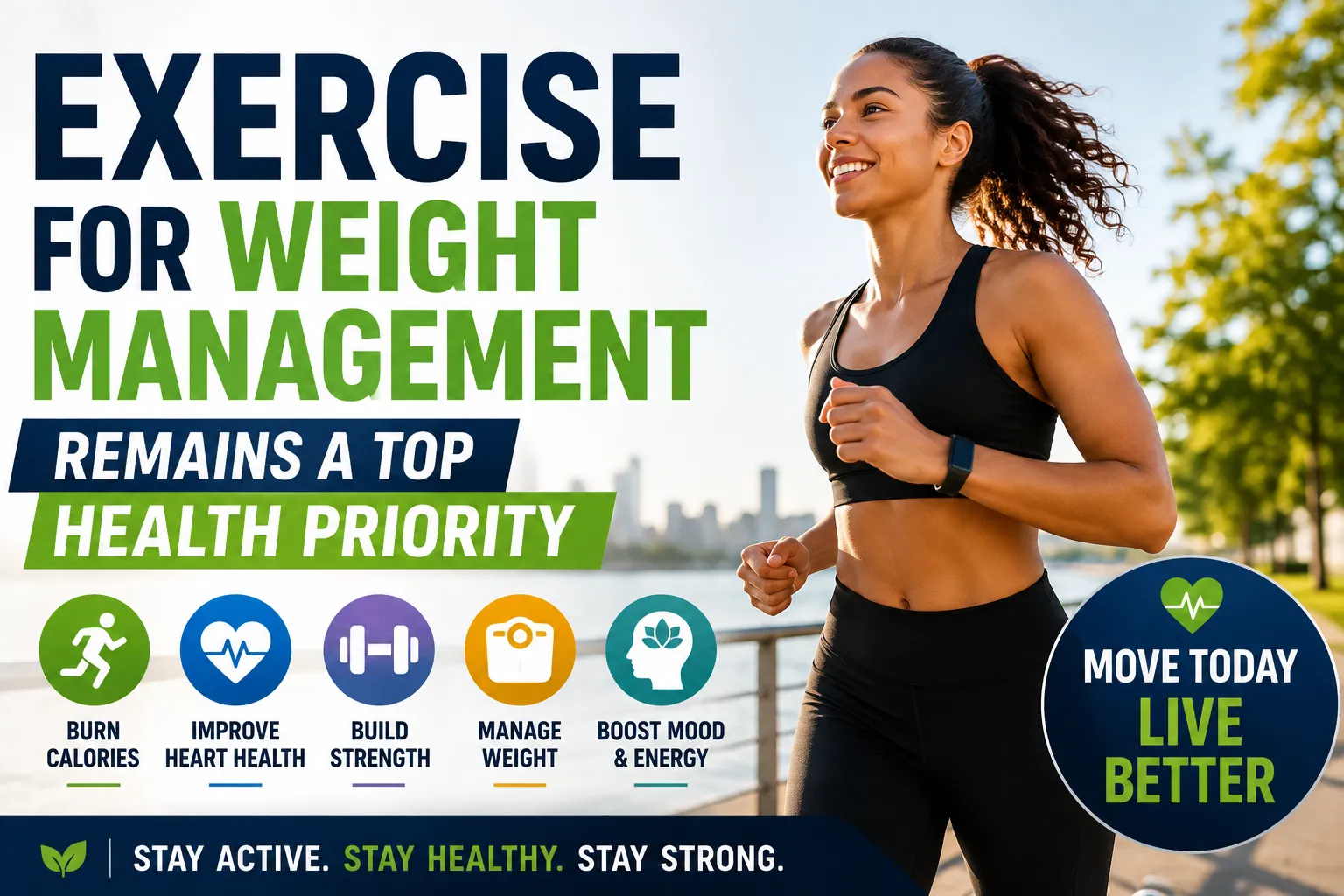 Exercise for Weight Management Remains a Top Health Priority